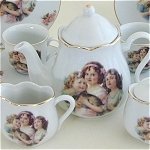 Little Girls Boxed Childs Tea Set for 4